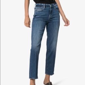 Frame straight denim